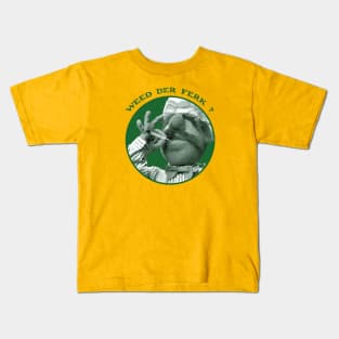 Vert Der Ferk - The Swedish Chef Retro - Weed Green Kids T-Shirt